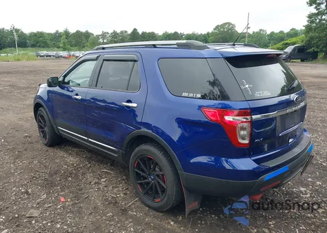 2013 Ford Explorer Xlt из США, поврежденный, VIN 1FM5K8D86DGB36480